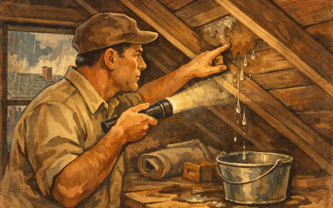 How to Spot Roof Leaks Before They Spread