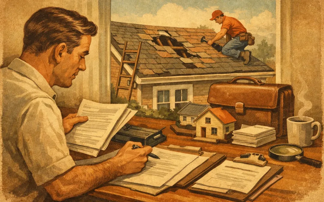 A Homeowner’s Guide to Roofing Insurance Paperwork