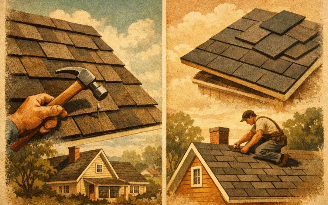 Architectural Shingles Versus Three Tab Roofs