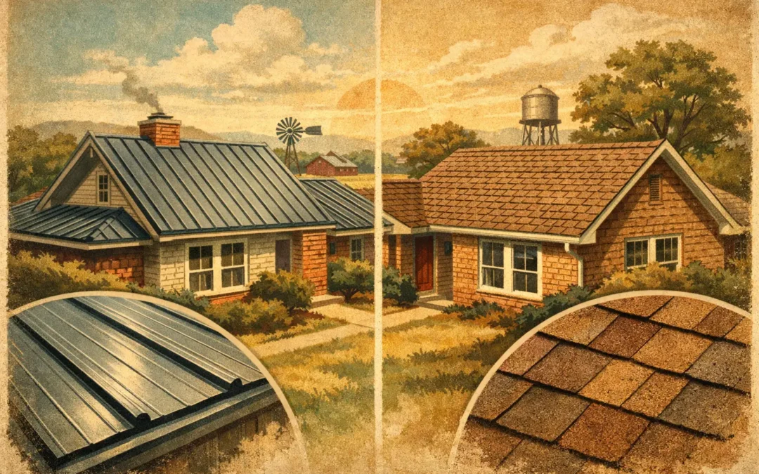 Metal Roof vs Shingles for North Texas Homes