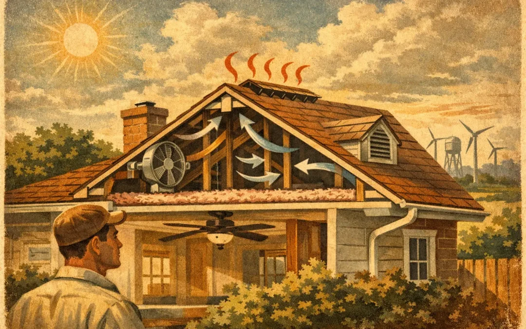 Best Attic Ventilation Options for Texas Homes