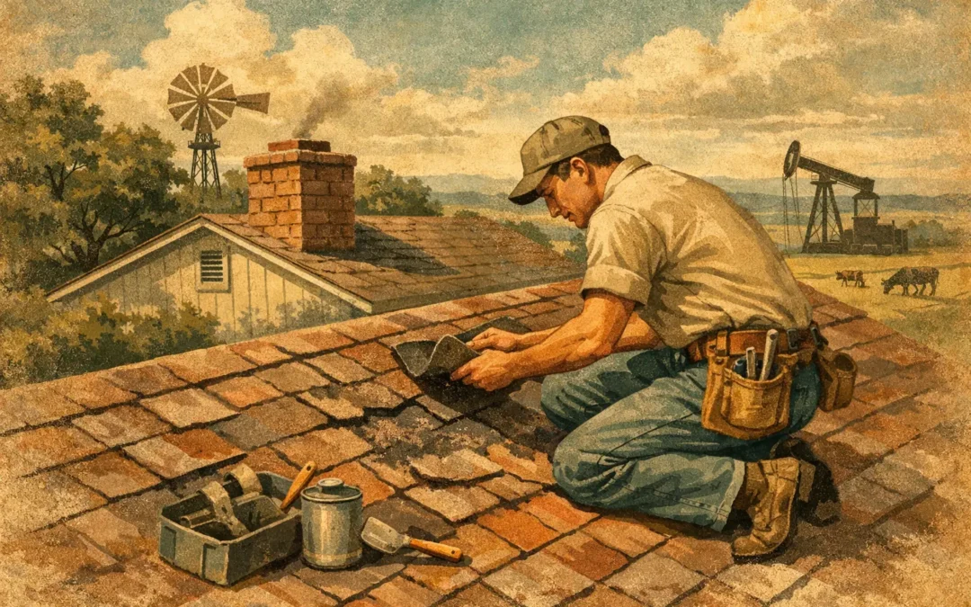How to Maintain an Aging Roof in North Texas