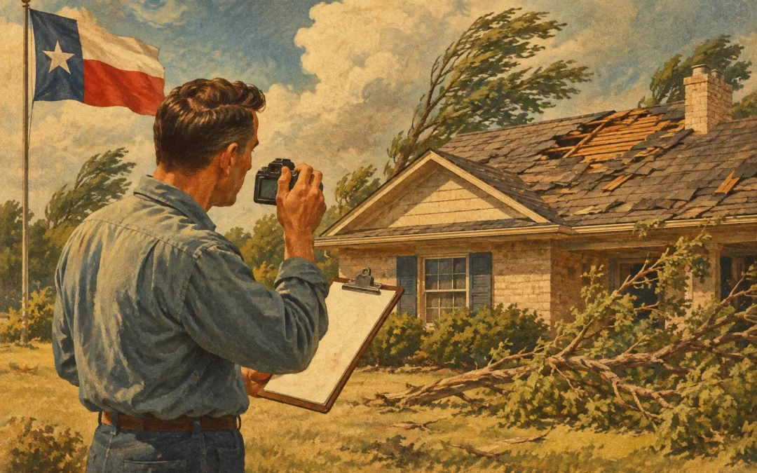 Texas Wind Damage Documentation Guide for Homeowners