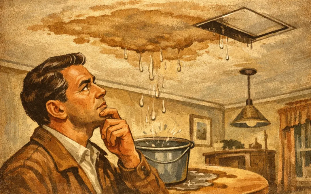 Why Ceiling Water Stains Need Fast Attention