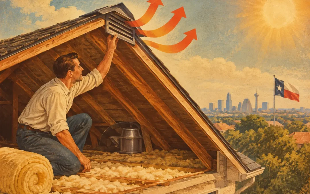 How to Reduce Attic Heat Buildup in Texas Homes