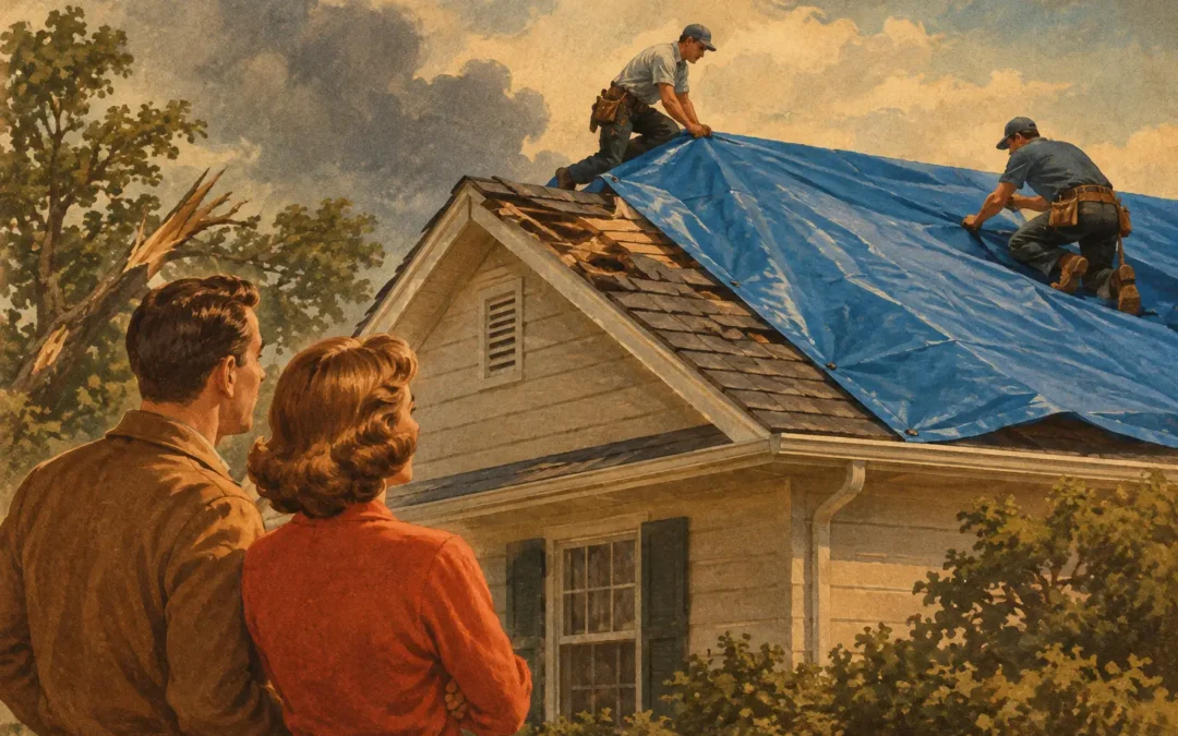 Will Insurance Cover Roof Tarping After a Storm?
